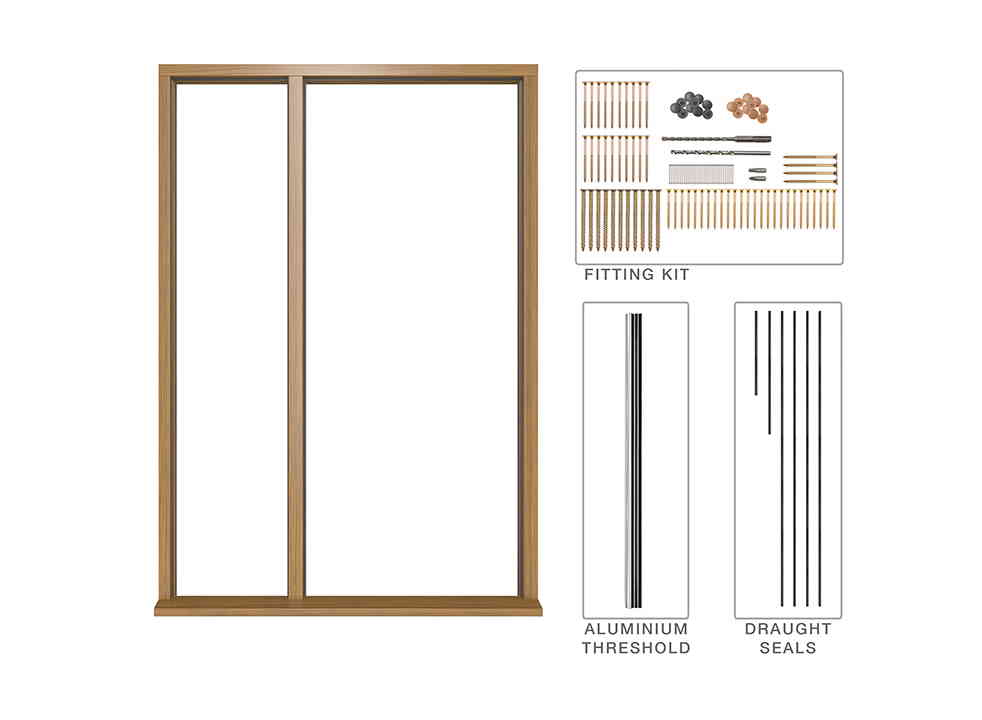Door and frame diagram