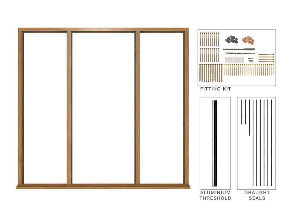 Door and frame diagram