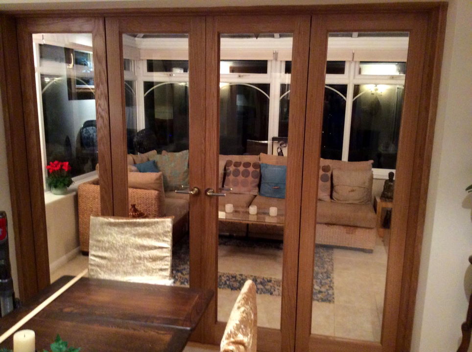 Inspire 8ft Bifold replace old patio doors