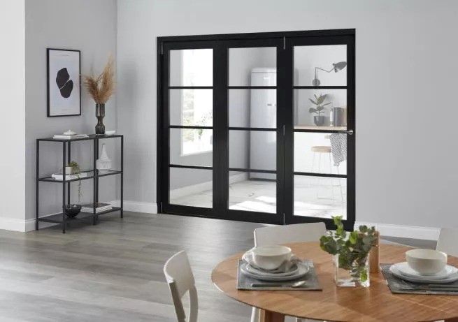 vufold 5 panel internal doors