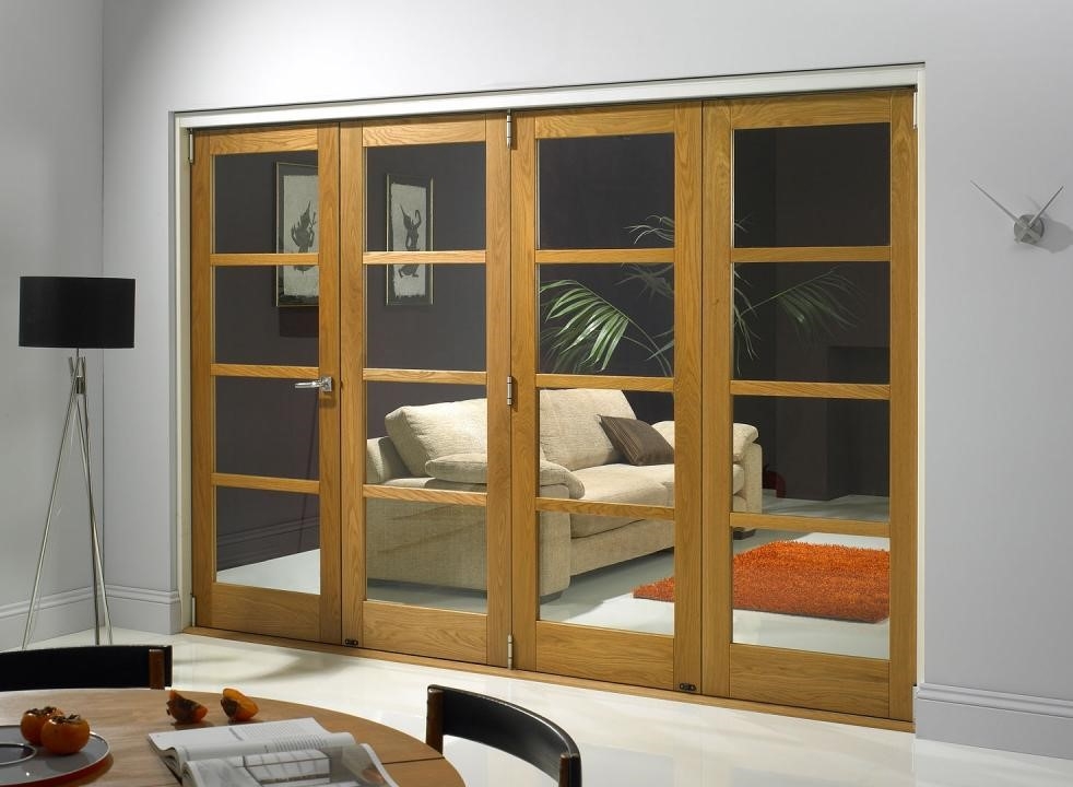 oak edge internal bifold door