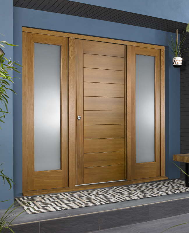Oslo oak with double sidelights