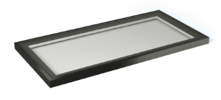 1m x 2m Black Rooflight