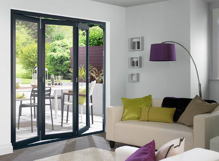 Master External Wooden Bifold Door