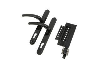 Black handles with black hardware