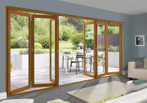 External bifold doors