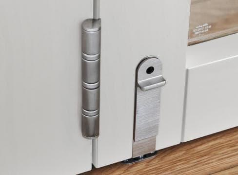 Bifold shop door track