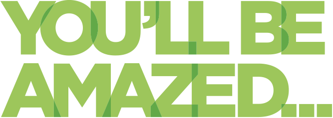 You'll be amazed logo You'll be amazed logo